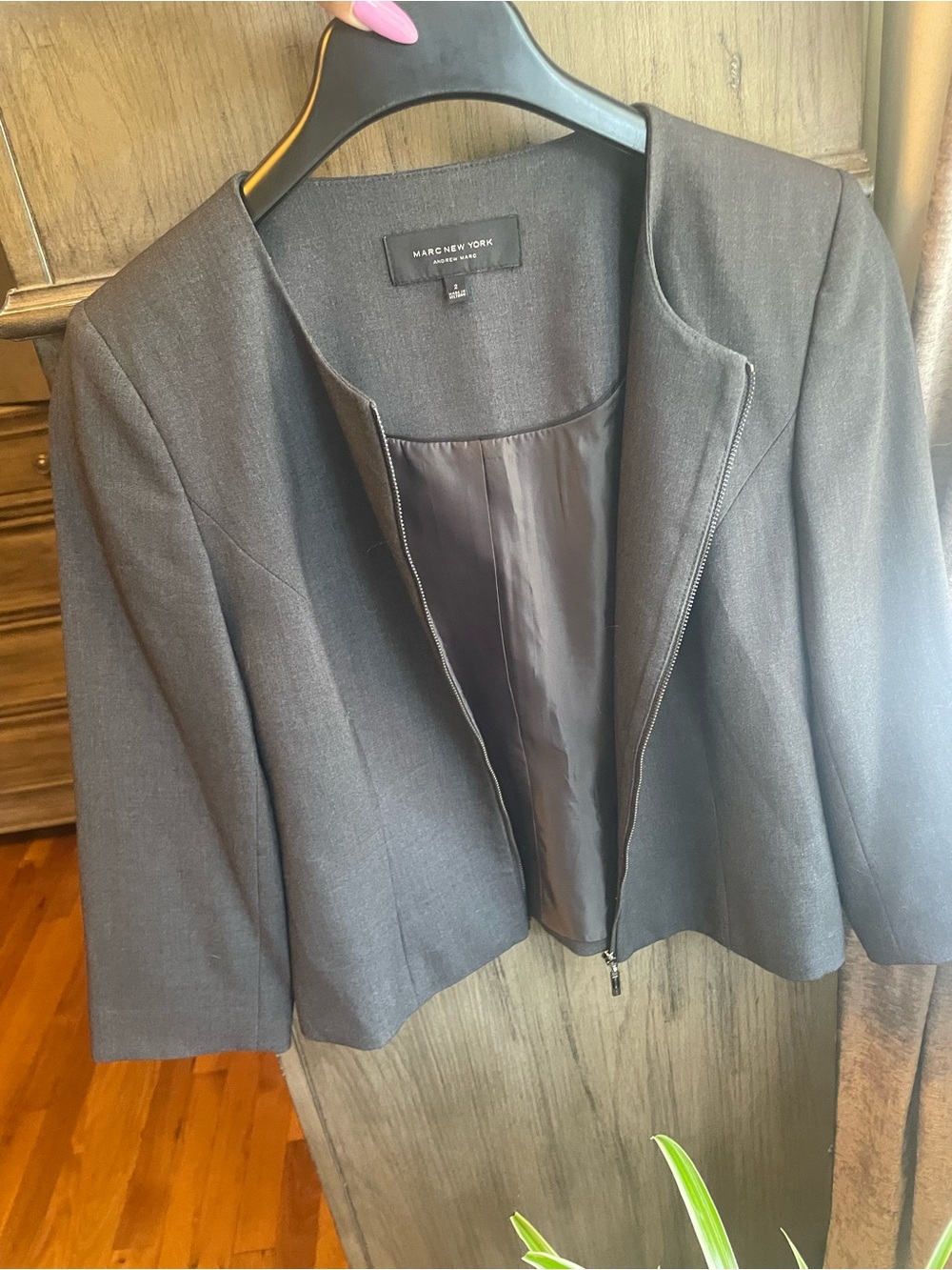 Marc New York Gray Women's Blazer